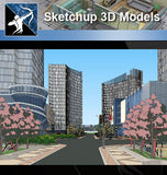 ★Sketchup 3D Models-Business Building Sketchup Models 8 - Architecture Autocad Blocks,CAD Details,CAD Drawings,3D Models,PSD,Vector,Sketchup Download