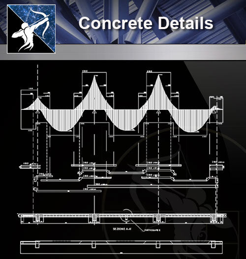 【Free Concrete Details】Free Concrete CAD Details 3 - Architecture Autocad Blocks,CAD Details,CAD Drawings,3D Models,PSD,Vector,Sketchup Download
