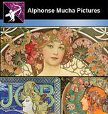 ★Download Alphonse Mucha Pictures-High resolution picture V.1 - Architecture Autocad Blocks,CAD Details,CAD Drawings,3D Models,PSD,Vector,Sketchup Download