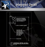 【Free Handrail Details】Handrail Detail - Architecture Autocad Blocks,CAD Details,CAD Drawings,3D Models,PSD,Vector,Sketchup Download