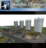 ★★Sketchup 3D Models--Architecture Concept Sketchup Models 2 - Architecture Autocad Blocks,CAD Details,CAD Drawings,3D Models,PSD,Vector,Sketchup Download