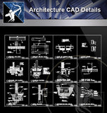 【Architecture Details】Architecture CAD Details - Architecture Autocad Blocks,CAD Details,CAD Drawings,3D Models,PSD,Vector,Sketchup Download
