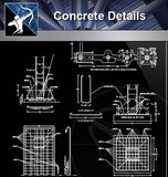 【Free Concrete Details】Free Concrete CAD Details 2 - Architecture Autocad Blocks,CAD Details,CAD Drawings,3D Models,PSD,Vector,Sketchup Download