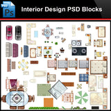 ★Photoshop PSD Blocks-Interior Design PSD Blocks-Mix PSD Blocks - Architecture Autocad Blocks,CAD Details,CAD Drawings,3D Models,PSD,Vector,Sketchup Download