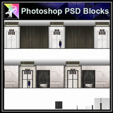 ★Interior Design Plan & Elevation Elements-Photoshop PSD Blocks V.1 - Architecture Autocad Blocks,CAD Details,CAD Drawings,3D Models,PSD,Vector,Sketchup Download