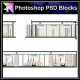 ★Interior Design Plan & Elevation Elements-Photoshop PSD Blocks V.16 - Architecture Autocad Blocks,CAD Details,CAD Drawings,3D Models,PSD,Vector,Sketchup Download