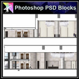 ★Interior Design Plan & Elevation Elements-Photoshop PSD Blocks V.17 - Architecture Autocad Blocks,CAD Details,CAD Drawings,3D Models,PSD,Vector,Sketchup Download