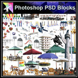 【Photoshop PSD Blocks】Landscape PSD Blocks  2 - Architecture Autocad Blocks,CAD Details,CAD Drawings,3D Models,PSD,Vector,Sketchup Download