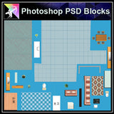 ★Interior Design Plan Photoshop PSD Blocks V.7 - Architecture Autocad Blocks,CAD Details,CAD Drawings,3D Models,PSD,Vector,Sketchup Download
