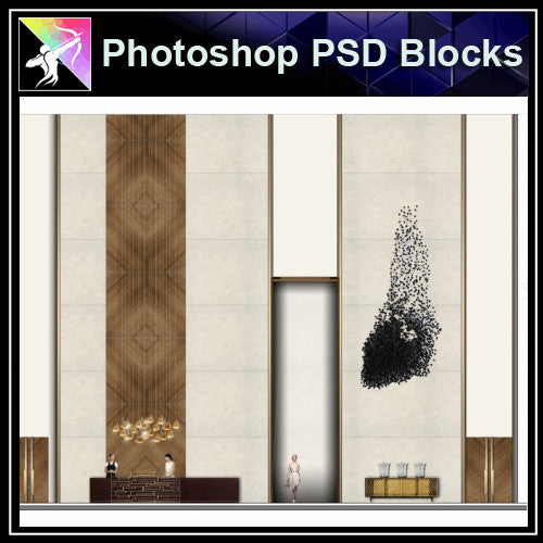 ★Interior Design Plan & Elevation Elements-Photoshop PSD Blocks V.8 - Architecture Autocad Blocks,CAD Details,CAD Drawings,3D Models,PSD,Vector,Sketchup Download