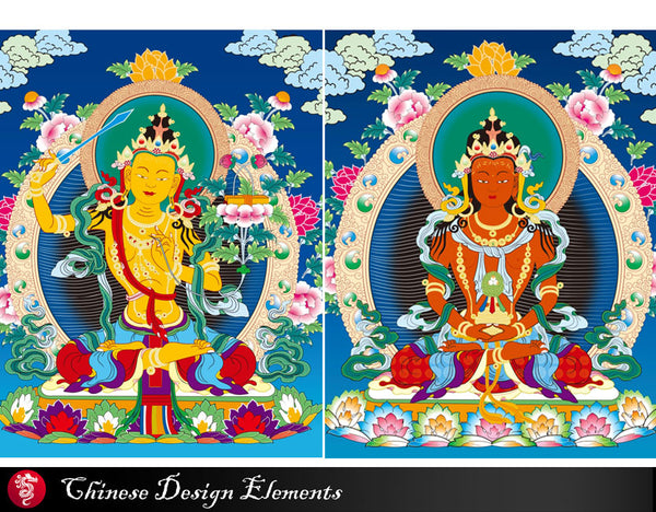 ★Free Download "Buddha,Bodhisattwa" EPS clipart,vector file,eps vector,Digital Download Art for Invitations,Prints,Crafts..
