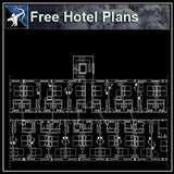 【Architecture CAD Projects】Hotel CAD Blocks and Plans - Architecture Autocad Blocks,CAD Details,CAD Drawings,3D Models,PSD,Vector,Sketchup Download