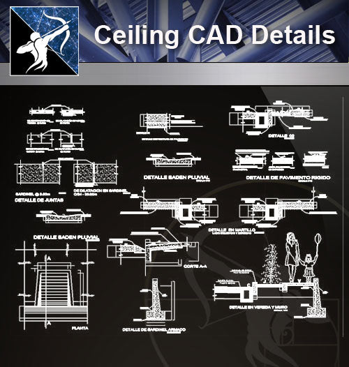 【 Floor Details】Floor CAD Details Collection - Architecture Autocad Blocks,CAD Details,CAD Drawings,3D Models,PSD,Vector,Sketchup Download