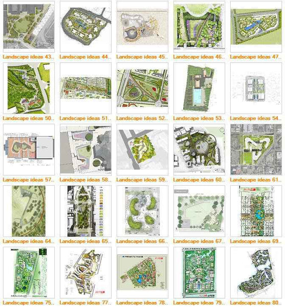 ★Top 100 Landscape Presentation ideas V3 (Free Downloadable) - Architecture Autocad Blocks,CAD Details,CAD Drawings,3D Models,PSD,Vector,Sketchup Download