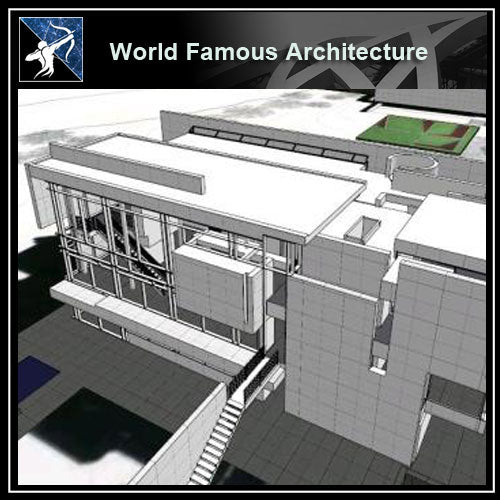 【World Famous Architecture CAD Drawings】3d house rachovfsky -Sketchup 3D Model - Architecture Autocad Blocks,CAD Details,CAD Drawings,3D Models,PSD,Vector,Sketchup Download