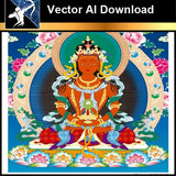 ★Vector Download AI-Thangka Paintings and Mandala: The Sacred Art of Nepal V.8 - Architecture Autocad Blocks,CAD Details,CAD Drawings,3D Models,PSD,Vector,Sketchup Download