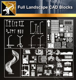 ★Full Landscape Blocks - Architecture Autocad Blocks,CAD Details,CAD Drawings,3D Models,PSD,Vector,Sketchup Download