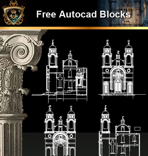 ★Free CAD Drawings-Architecture Drawings V.3 - Architecture Autocad Blocks,CAD Details,CAD Drawings,3D Models,PSD,Vector,Sketchup Download