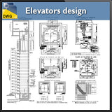 【CAD Details】Detail drawing blocks of elevators design CAD Details - Architecture Autocad Blocks,CAD Details,CAD Drawings,3D Models,PSD,Vector,Sketchup Download