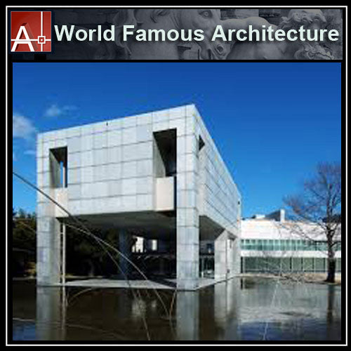 【Famous Architecture Project】Museum of Modern Art-Arata Isozaki-Architectural CAD Drawings - Architecture Autocad Blocks,CAD Details,CAD Drawings,3D Models,PSD,Vector,Sketchup Download