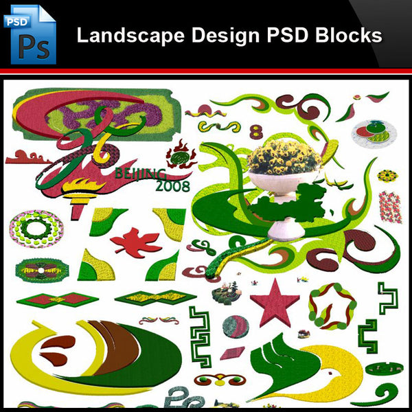 ★Photoshop PSD Blocks-Landscape Design PSD Blocks-2D Design PSD Blocks - Architecture Autocad Blocks,CAD Details,CAD Drawings,3D Models,PSD,Vector,Sketchup Download