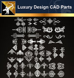 Luxury Design CAD Blocks 5 - Architecture Autocad Blocks,CAD Details,CAD Drawings,3D Models,PSD,Vector,Sketchup Download