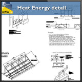 【CAD Details】Heat Energy detail in autocad dwg files - Architecture Autocad Blocks,CAD Details,CAD Drawings,3D Models,PSD,Vector,Sketchup Download