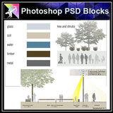 【Photoshop PSD Landscape Blocks】Landscape Plan,Elevation Blocks V.2(Recommanded!!) - Architecture Autocad Blocks,CAD Details,CAD Drawings,3D Models,PSD,Vector,Sketchup Download