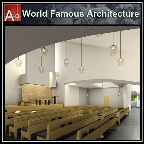 【Famous Architecture Project】Steven Holl-St. Lgnatius-Architectural CAD Drawings - Architecture Autocad Blocks,CAD Details,CAD Drawings,3D Models,PSD,Vector,Sketchup Download