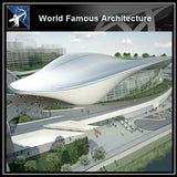 【Famous Architecture Project】London aquatics center Sketchup 3d model-Zaha hadid architecture-Architectural 3D CAD model - Architecture Autocad Blocks,CAD Details,CAD Drawings,3D Models,PSD,Vector,Sketchup Download