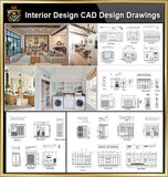 ★【Interior Design CAD Design,Details,Elevation Collection】Residential Building,Living room,Bedroom,Restroom,Decoration@Autocad Blocks,Drawings,CAD Details,Elevation - Architecture Autocad Blocks,CAD Details,CAD Drawings,3D Models,PSD,Vector,Sketchup Download