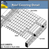 【CAD Details】Roof Covering CAD Details - Architecture Autocad Blocks,CAD Details,CAD Drawings,3D Models,PSD,Vector,Sketchup Download