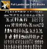 ★Full People Blocks - Architecture Autocad Blocks,CAD Details,CAD Drawings,3D Models,PSD,Vector,Sketchup Download