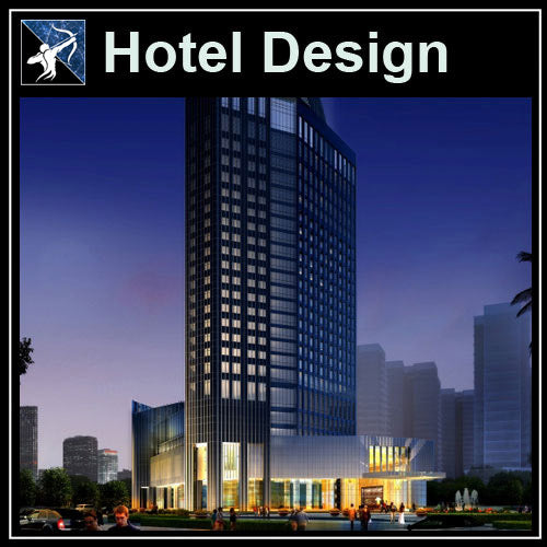 【Architecture CAD Projects】Hotel Design CAD Blocks,Plans,Layout V1