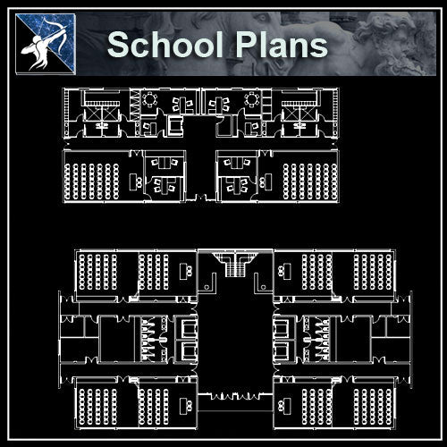 【Architecture CAD Projects】Schools,University Design CAD Blocks,Plans,Layout - Architecture Autocad Blocks,CAD Details,CAD Drawings,3D Models,PSD,Vector,Sketchup Download