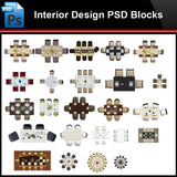 ★Photoshop PSD Blocks-Interior Design PSD Blocks-Table PSD Blocks - Architecture Autocad Blocks,CAD Details,CAD Drawings,3D Models,PSD,Vector,Sketchup Download