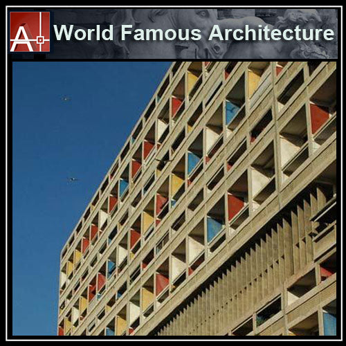 【Famous Architecture Project】Lecorbusier-Housing Unit-Architectural CAD Drawings - Architecture Autocad Blocks,CAD Details,CAD Drawings,3D Models,PSD,Vector,Sketchup Download