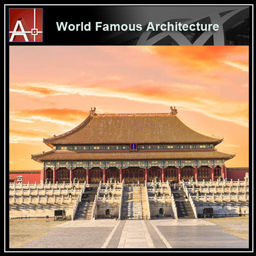 【Famous Architecture Project】 Taihedian of Beijing Forbidden City-Architectural 3D SKP model - Architecture Autocad Blocks,CAD Details,CAD Drawings,3D Models,PSD,Vector,Sketchup Download