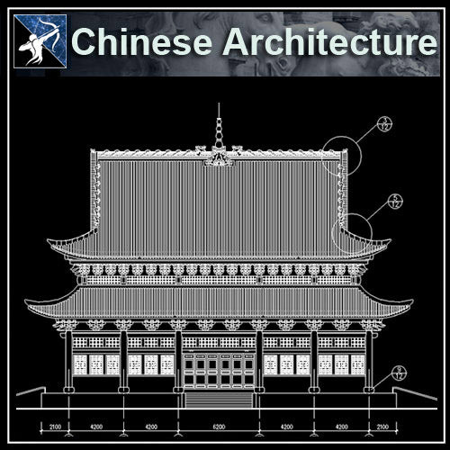 【Architecture CAD Projects】Chinese Architecture Design CAD Blocks,Plans,Layout V2