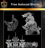 ★Free CAD Blocks-Architecture Decorative Elements V.6 - Architecture Autocad Blocks,CAD Details,CAD Drawings,3D Models,PSD,Vector,Sketchup Download