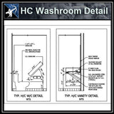 【Architecture Details】HC Washroom Detail - Architecture Autocad Blocks,CAD Details,CAD Drawings,3D Models,PSD,Vector,Sketchup Download