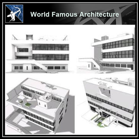 ●Le Corbusier Architecture Sketchup 3D Models