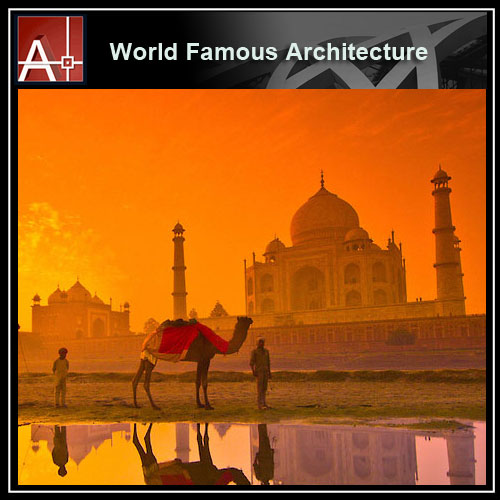 【Famous Architecture Project】Taj Mahal-Architectural 3D SKP model - Architecture Autocad Blocks,CAD Details,CAD Drawings,3D Models,PSD,Vector,Sketchup Download