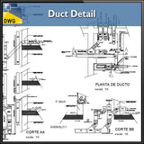 【CAD Details】Duct CAD Details - Architecture Autocad Blocks,CAD Details,CAD Drawings,3D Models,PSD,Vector,Sketchup Download