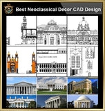 ★【Best Neoclassical Style Decor CAD Design Elements Collection】Neoclassical interior, Home decor,Traditional home decorating,Decoration@Autocad Blocks,Drawings,CAD Details,Elevation - Architecture Autocad Blocks,CAD Details,CAD Drawings,3D Models,PSD,Vector,Sketchup Download
