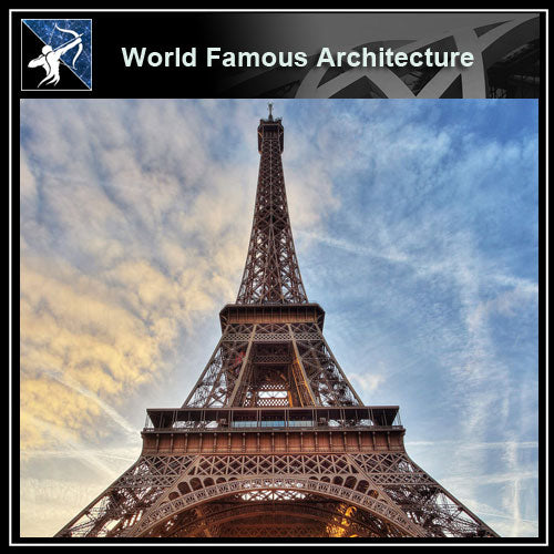 【Famous Architecture Project】Eiffel Tower 3d Max model-Architectural 3D max model - Architecture Autocad Blocks,CAD Details,CAD Drawings,3D Models,PSD,Vector,Sketchup Download