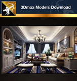 ★Download 3D Max Decoration Models -Living Room V.5 - Architecture Autocad Blocks,CAD Details,CAD Drawings,3D Models,PSD,Vector,Sketchup Download