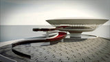 【Famous Architecture Project】Niteroi contemporary art museum-Architectural CAD Drawings - Architecture Autocad Blocks,CAD Details,CAD Drawings,3D Models,PSD,Vector,Sketchup Download