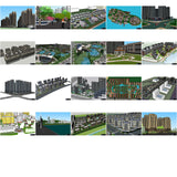 ★Best 20 Types of Residential Building Landscape Sketchup 3D Models Collection V.8 - Architecture Autocad Blocks,CAD Details,CAD Drawings,3D Models,PSD,Vector,Sketchup Download