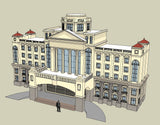 💎【Sketchup Architecture 3D Projects】European Classical Architecture Sketchup 3D Models V1 - Architecture Autocad Blocks,CAD Details,CAD Drawings,3D Models,PSD,Vector,Sketchup Download